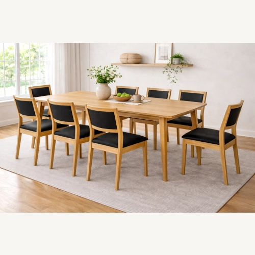 PRODUCENT Krzesło Drewno Lite Dębowe KR-210 Tkanina